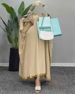 پیراهن نوارطلایی - کد 8024