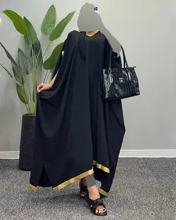 پیراهن نوارطلایی - کد 8024