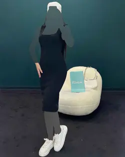 پیراهن کش بافت - کد 4156