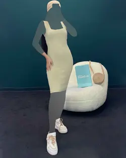 پیراهن کش بافت - کد 4156