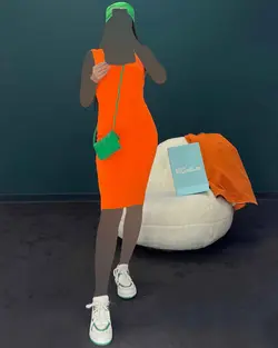 پیراهن کش بافت - کد 4156