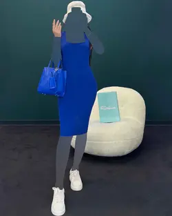 پیراهن کش بافت - کد 4156