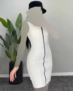 پیراهن زیپ دار - کد 4163