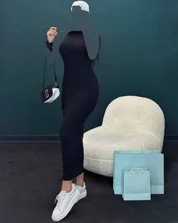 پیراهن جلو نوار - کد 4153