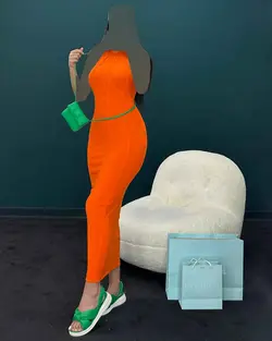 پیراهن جلو نوار - کد 4153