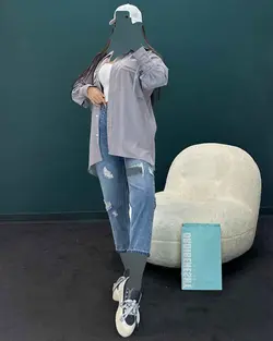 شومیز آستین بند - کد 4222