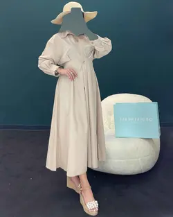 پیراهن تک دکمه - کد 4288