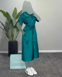 پیراهن ساتن - کد 4261