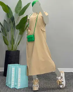 پیراهن دو جیب - کد 4248