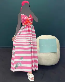 پیراهن طرحدار - کد 4294