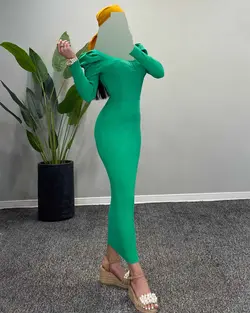 پیراهن پف دار - کد 4346