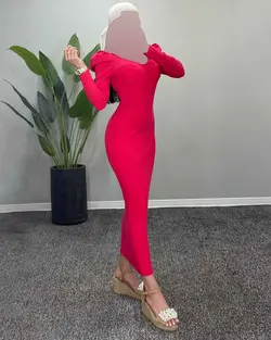 پیراهن پف دار - کد 4346