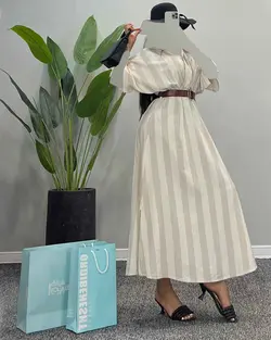 پیراهن+ کمربند - کد 4330