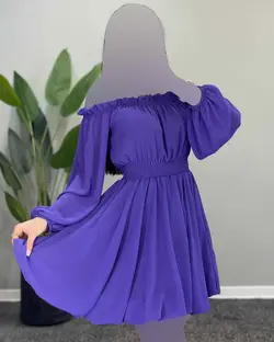 پیراهن کمر کش - کد 4366