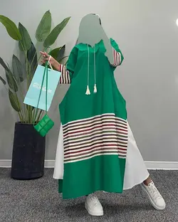 پیراهن نوار سنتی - کد 4459