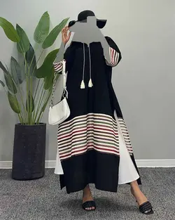 پیراهن نوار سنتی - کد 4459