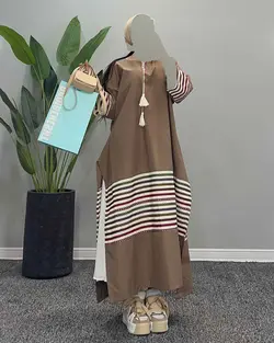 پیراهن نوار سنتی - کد 4459