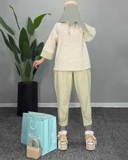 شومیز شلوار - کد 4507