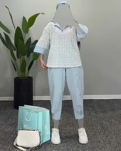 شومیز شلوار - کد 4507