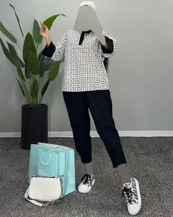 شومیز شلوار - کد 4507