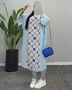 پیراهن جلو طرح - کد 4508