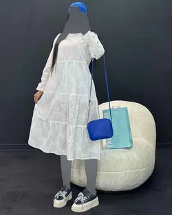 پیراهن خامه دوزی - کد 4600D