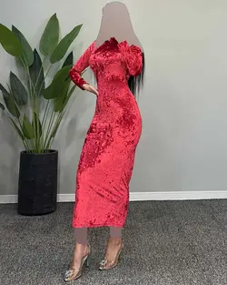 پیراهن مخمل - کد 3531