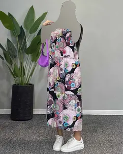 پیراهن پشت گردنی - کد 4650B