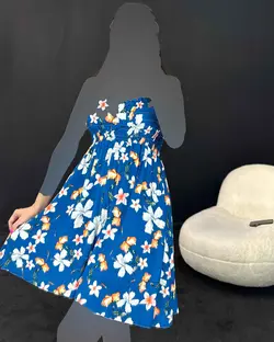 پیراهن دوبند - کد 4651B