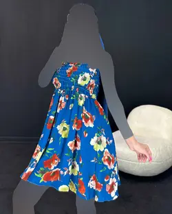 پیراهن دوبند - کد 4651B