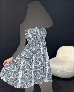 پیراهن دوبند - کد 4651B