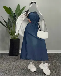 پیراهن جین - کد 4683I