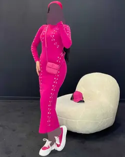 پیراهن بنددار - کد 4719F1