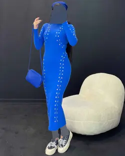 پیراهن بنددار - کد 4719F1