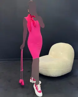 پیراهن کش بافت - کد 4698J