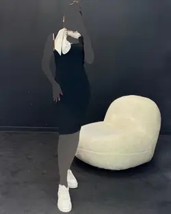 پیراهن کش بافت - کد 4698J