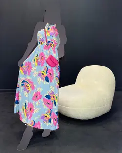 پیراهن طرح دار - کد 4726E4