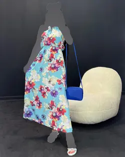 پیراهن طرح دار - کد 4726E4