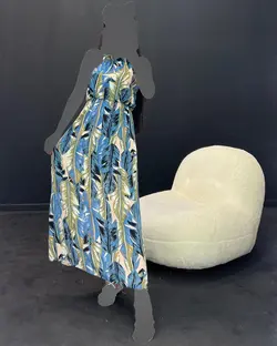 پیراهن طرح دار - کد 4726E4