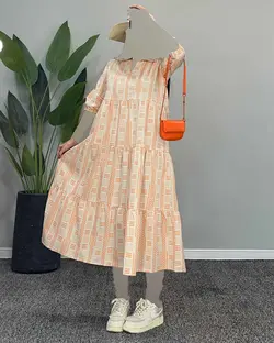 پیراهن طرحدار - کد 4754S