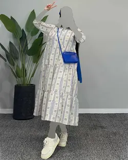 پیراهن طرحدار - کد 4754S