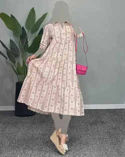 پیراهن طرحدار - کد 4754S