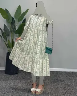 پیراهن طرحدار - کد 4754S