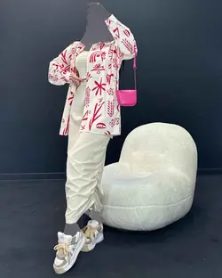 شومیز + دامن - کد 4783D2