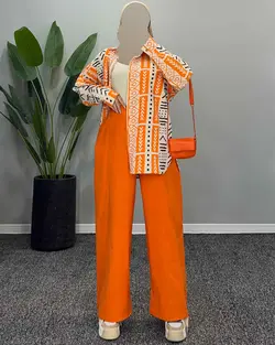 شومیز شلوار - کد 4813E1