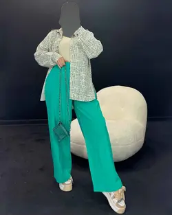 شومیز شلوار - کد 4812E1