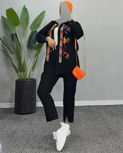 شومیز شلوار - کد 4821E1