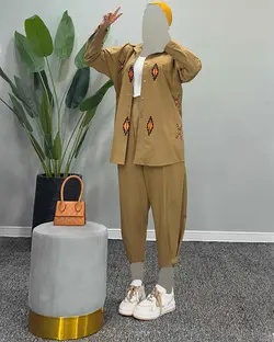 شومیز شلوار - کد 4820E1