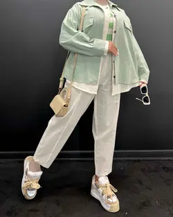 شومیزشلوار - کد 4872F4