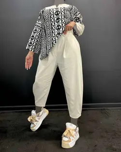 شومیز شلوار - کد 4873F5